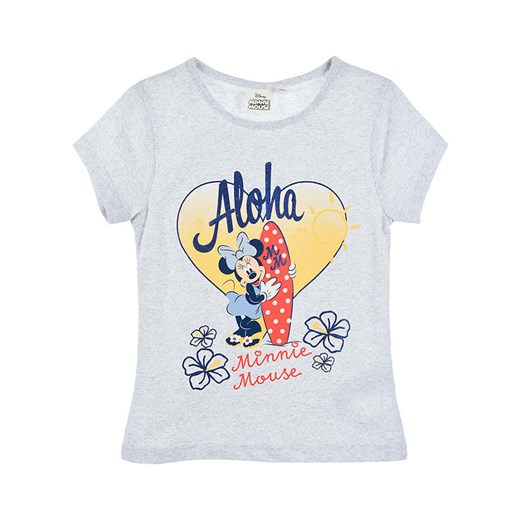 Disney Minnie Mouse Koszulka &quot;Minnie&quot; w kolorze szarym ze wzorem ze sklepu Limango Polska w kategorii Bluzki dziewczęce - zdjęcie 171550792