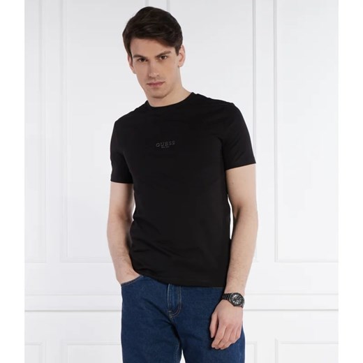 GUESS T-shirt AIDY | Slim Fit Guess L promocja Gomez Fashion Store