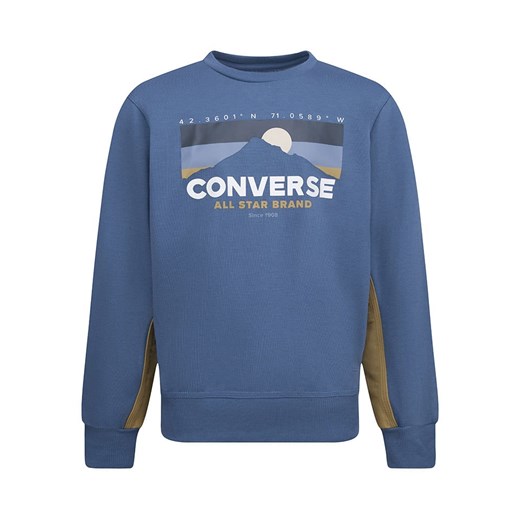 Converse Bluza w kolorze niebieskim ze sklepu Limango Polska w kategorii Bluzy chłopięce - zdjęcie 171555384