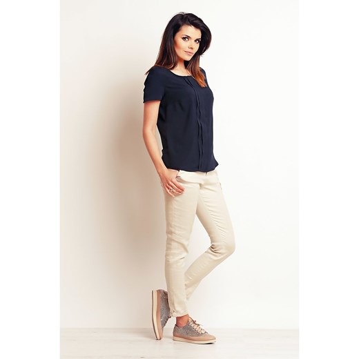 Bluzka damska Infinite You z okrągłym dekoltem na wiosnę 