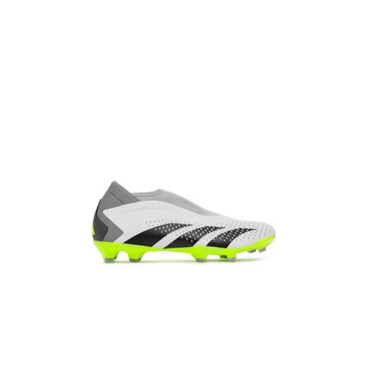 adidas Buty Predator Accuracy.3 Laceless Firm Ground Boots GZ0021 Biały ze sklepu MODIVO w kategorii Buty sportowe męskie - zdjęcie 171556091