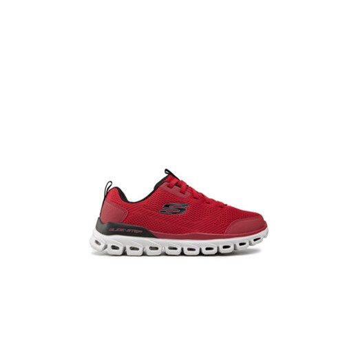 Skechers Sneakersy Glide-Step 232135/RDBK Czerwony ze sklepu MODIVO w kategorii Buty sportowe męskie - zdjęcie 171556134