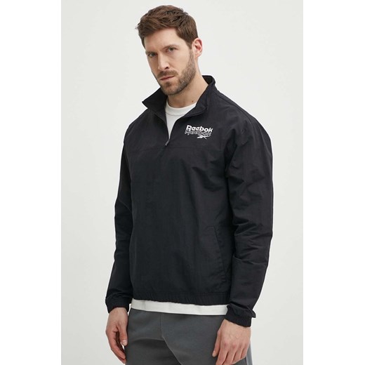 Reebok bluza Brand Proud męska kolor czarny z nadrukiem 100076463 ze sklepu ANSWEAR.com w kategorii Bluzy męskie - zdjęcie 171558512