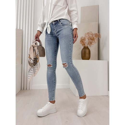 spodnie antoinette jeansowe m/38 ze sklepu UBRA w kategorii Jeansy damskie - zdjęcie 171559342