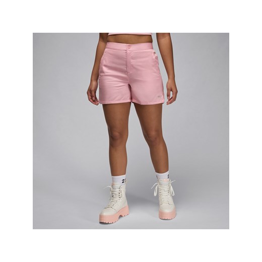 Damskie spodenki z tkaniny Jordan - Różowy ze sklepu Nike poland w kategorii Szorty - zdjęcie 171559703