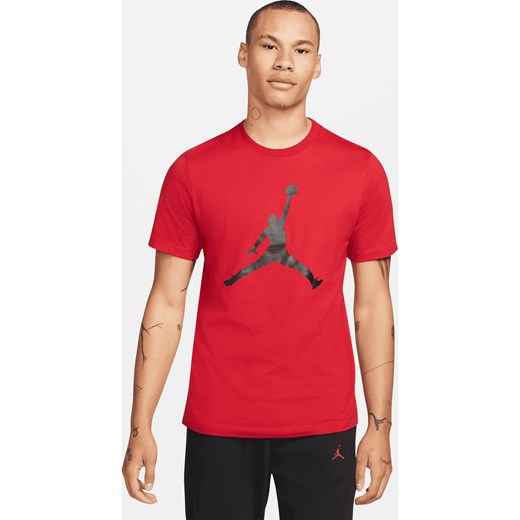 T-shirt męski Jordan Jumpman - Czerwony ze sklepu Nike poland w kategorii T-shirty męskie - zdjęcie 171559704