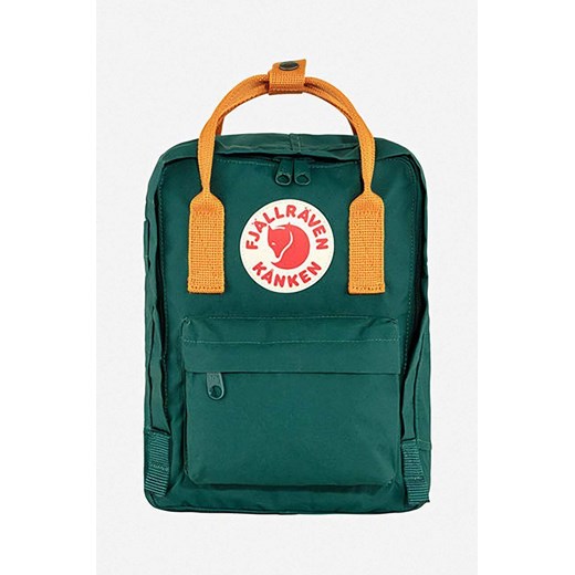 Fjallraven plecak Kanken Mini kolor zielony duży gładki F23561.667.206-206 ze sklepu PRM w kategorii Plecaki - zdjęcie 171559782