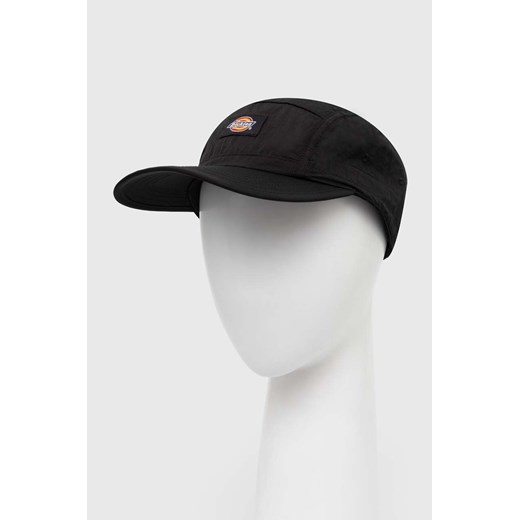 Dickies czapka z daszkiem FINCASTLE CAP kolor czarny z aplikacją DK0A4YPC ze sklepu PRM w kategorii Czapki z daszkiem damskie - zdjęcie 171559950