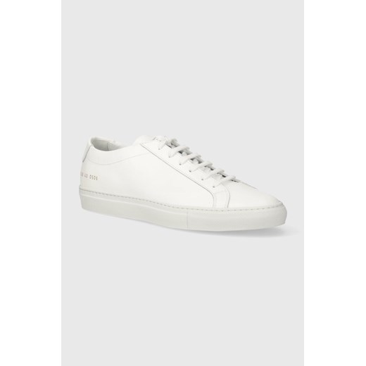 Common Projects sneakersy skórzane Original Achilles Low kolor biały 1528 ze sklepu PRM w kategorii Trampki męskie - zdjęcie 171560223