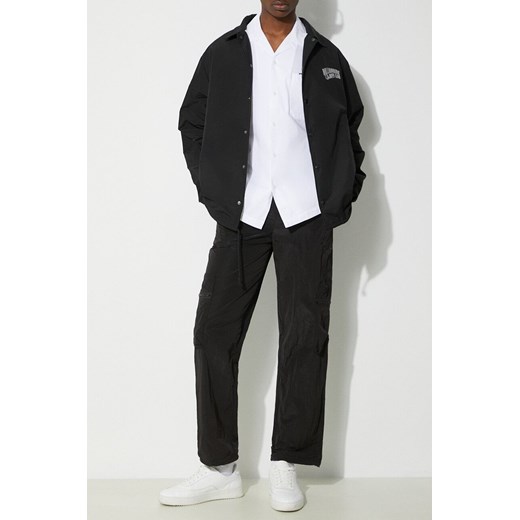 Rains spodnie dresowe Kano Pants Regular kolor czarny gładkie 19200.01 ze sklepu PRM w kategorii Spodnie damskie - zdjęcie 171560353