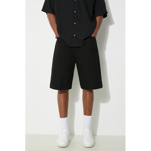 Carhartt WIP szorty bawełniane Landon Short kolor czarny I033280.8902 ze sklepu PRM w kategorii Spodenki męskie - zdjęcie 171560431