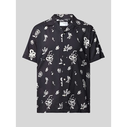 Koszula casualowa o kroju regular fit ze wzorem na całej powierzchni ze sklepu Peek&Cloppenburg  w kategorii Koszule męskie - zdjęcie 171560741