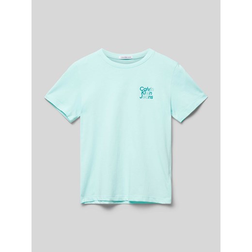T-shirt z nadrukiem z logo model ‘MINI’ ze sklepu Peek&Cloppenburg  w kategorii T-shirty chłopięce - zdjęcie 171560783