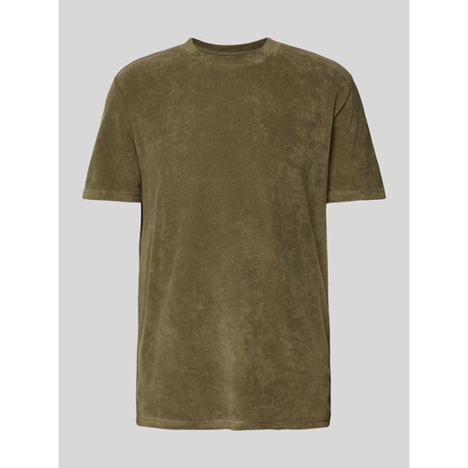 T-shirt z frotte ze sklepu Peek&Cloppenburg  w kategorii T-shirty męskie - zdjęcie 171560903