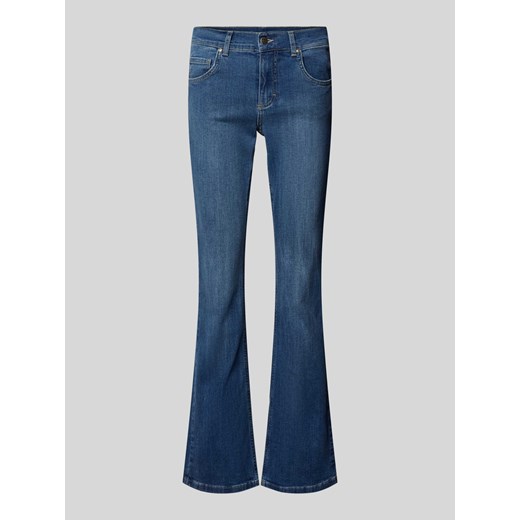 Jeansy z poszerzaną nogawką i 5 kieszeniami model ‘LENI’ 34/31 wyprzedaż Peek&Cloppenburg 