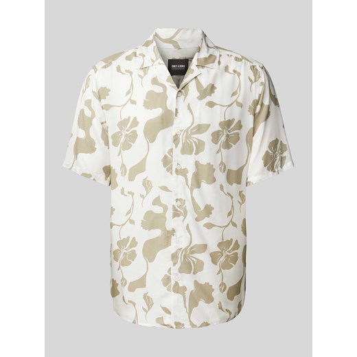 Koszula casualowa z kołnierzem z połami model ‘DASH’ ze sklepu Peek&Cloppenburg  w kategorii Koszule męskie - zdjęcie 171561293