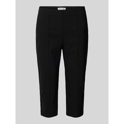 Spodnie capri z elastycznym pasem ze sklepu Peek&Cloppenburg  w kategorii Spodnie damskie - zdjęcie 171561463