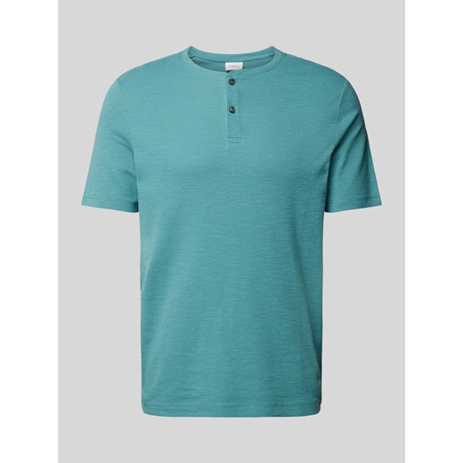 T-shirt z fakturowanym wzorem ze sklepu Peek&Cloppenburg  w kategorii T-shirty męskie - zdjęcie 171561592