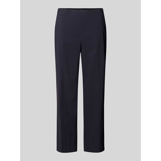 Spodnie materiałowe rozkloszowane o skróconym kroju model ‘FENJA’ ze sklepu Peek&Cloppenburg  w kategorii Spodnie damskie - zdjęcie 171561743