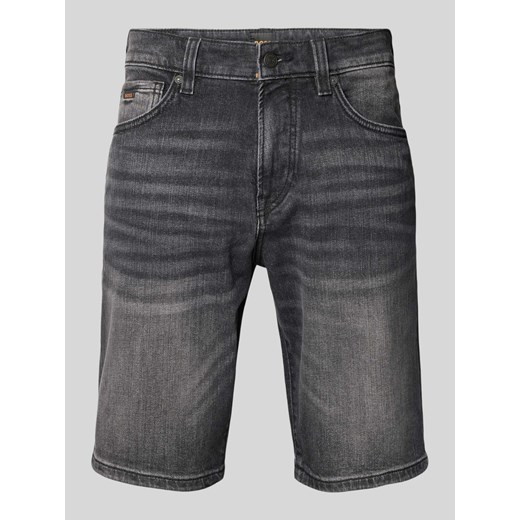 Szorty jeansowe o kroju regular fit z 5 kieszeniami ze sklepu Peek&Cloppenburg  w kategorii Spodenki męskie - zdjęcie 171562223