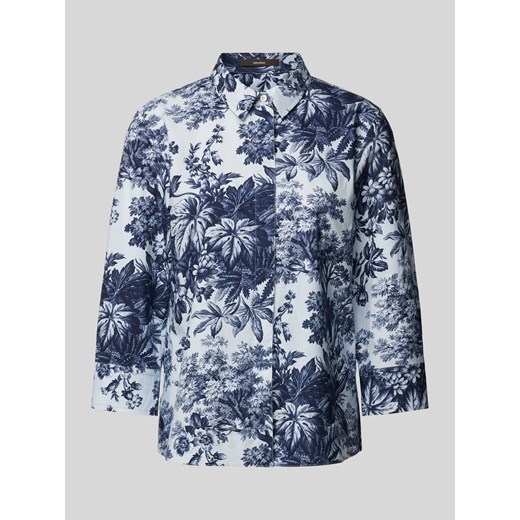 Bluzka we wzory na całej powierzchni ze sklepu Peek&Cloppenburg  w kategorii Koszule damskie - zdjęcie 171562414