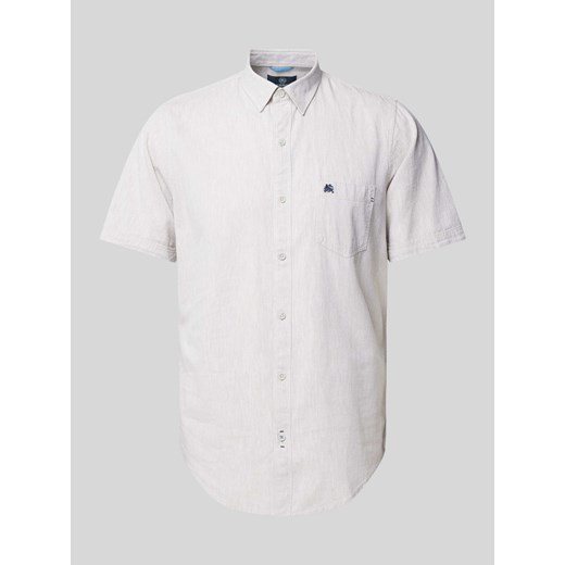 Koszula casualowa o kroju regular fit z wyhaftowanym logo ze sklepu Peek&Cloppenburg  w kategorii Koszule męskie - zdjęcie 171562561
