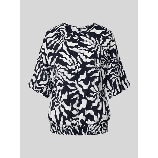 Bluzka z wiskozy w kwiatowy wzór ze sklepu Peek&Cloppenburg  w kategorii Bluzki damskie - zdjęcie 171562630