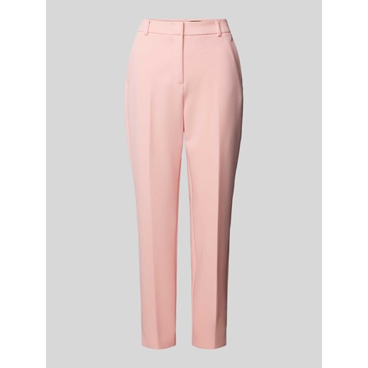 Spodnie materiałowe w jednolitym kolorze ze sklepu Peek&Cloppenburg  w kategorii Spodnie damskie - zdjęcie 171562664