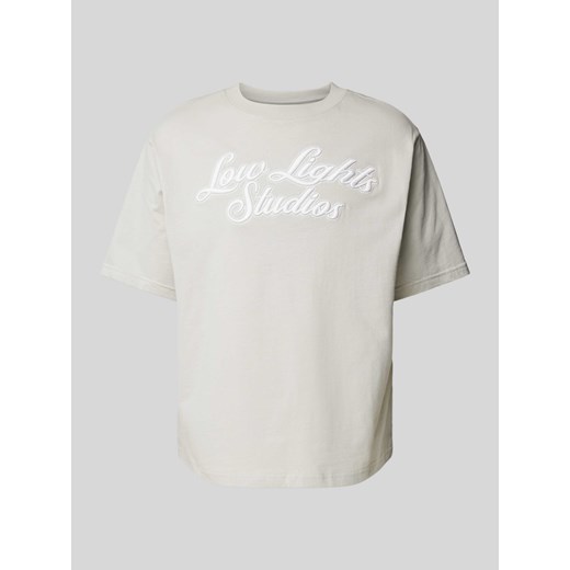 T-shirt z nadrukiem z logo ze sklepu Peek&Cloppenburg  w kategorii T-shirty męskie - zdjęcie 171562733