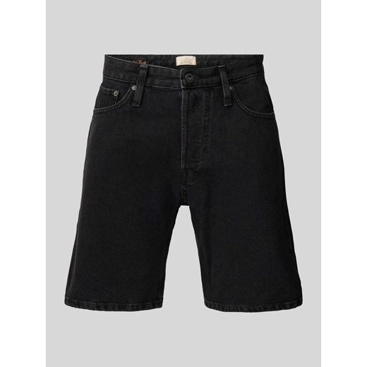 Szorty jeansowe o kroju relaxed fit z 5 kieszeniami ze sklepu Peek&Cloppenburg  w kategorii Spodenki męskie - zdjęcie 171562862