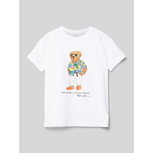 T-shirt z okrągłym dekoltem ze sklepu Peek&Cloppenburg  w kategorii T-shirty chłopięce - zdjęcie 171562974