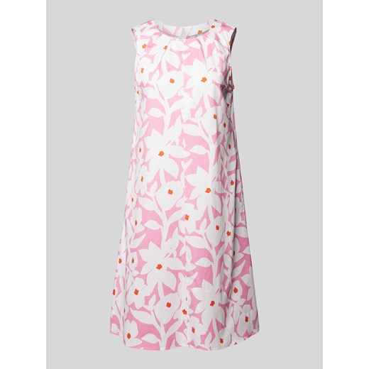 Sukienka o długości do kolan z kwiatowym wzorem ze sklepu Peek&Cloppenburg  w kategorii Sukienki - zdjęcie 171563334