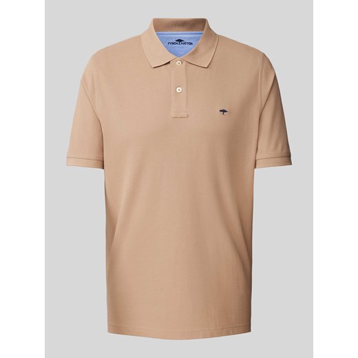 Koszulka polo z wyhaftowanym logo ze sklepu Peek&Cloppenburg  w kategorii T-shirty męskie - zdjęcie 171563450