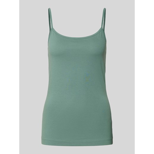 Top na ramiączkach w jednolitym kolorze ze sklepu Peek&Cloppenburg  w kategorii Bluzki damskie - zdjęcie 171563681