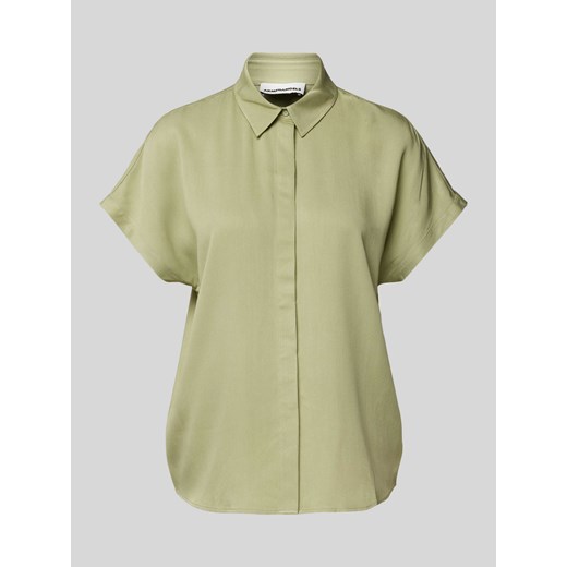 Bluzka koszulowa z wiskozy model ‘LARISAANA’ ze sklepu Peek&Cloppenburg  w kategorii Koszule damskie - zdjęcie 171563982