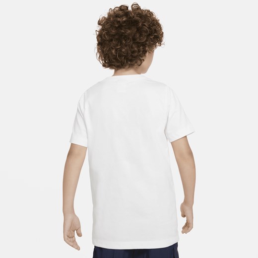 T-shirt z grafiką dla dużych dzieci (chłopców) Nike Sportswear - Biel Nike L Nike poland