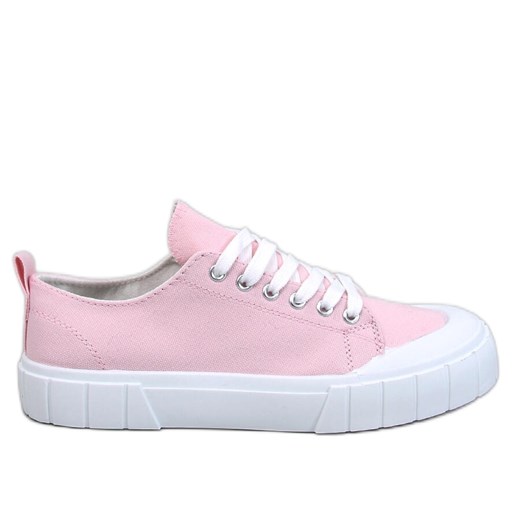 Trampki damskie Consen Pink różowe ze sklepu ButyModne.pl w kategorii Trampki damskie - zdjęcie 171564712