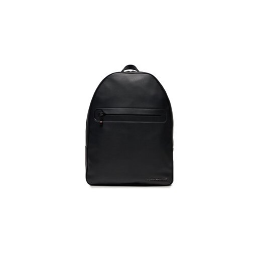 Tommy Hilfiger Plecak Th Modern Pu Dome Backpack AM0AM12231 Czarny ze sklepu MODIVO w kategorii Plecaki - zdjęcie 171566133