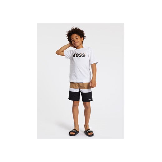 Boss T-Shirt J50723 S Biały Regular Fit ze sklepu MODIVO w kategorii T-shirty chłopięce - zdjęcie 171566290