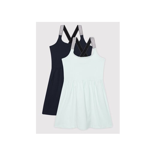 NAME IT Komplet 2 sukienek 13206057 Kolorowy Regular Fit ze sklepu MODIVO w kategorii Sukienki dziewczęce - zdjęcie 171566291