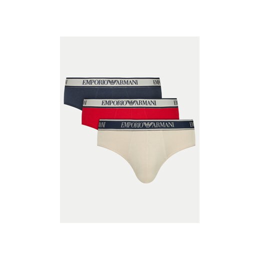 Emporio Armani Underwear Komplet 3 par slipów 111734 4R717 19355 Kolorowy ze sklepu MODIVO w kategorii Majtki męskie - zdjęcie 171568092