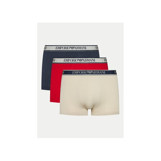 Emporio Armani Underwear Komplet 3 par bokserek 111357 4R717 19355 Kolorowy XXL okazja MODIVO
