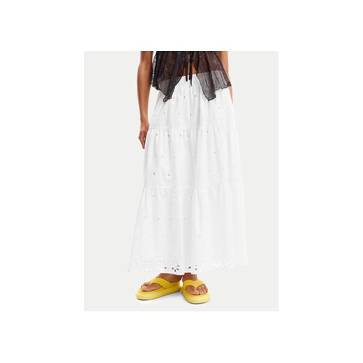 Desigual Spódnica maxi Vicenza 24SWFW05 Biały Regular Fit ze sklepu MODIVO w kategorii Spódnice - zdjęcie 171568390