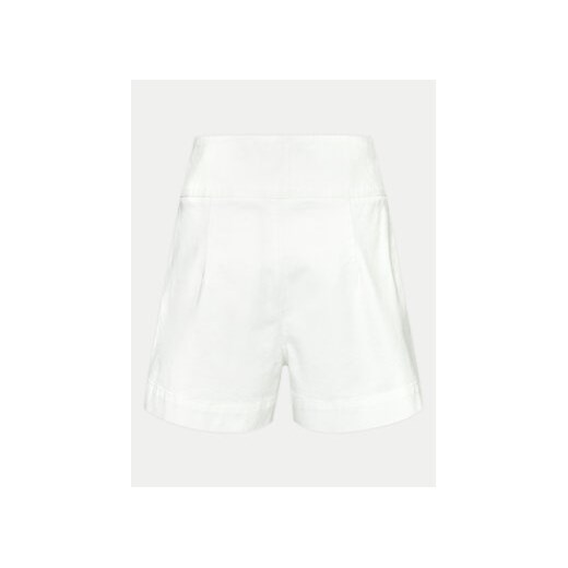 MVP Wardrobe Szorty materiałowe MVPE4SJ127.BXXXXXX Biały Classic Fit Mvp Wardrobe 42 MODIVO