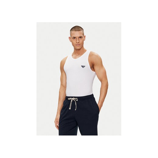 Emporio Armani Underwear Tank top 110828 4R512 00010 Biały Slim Fit ze sklepu MODIVO w kategorii T-shirty męskie - zdjęcie 171568542