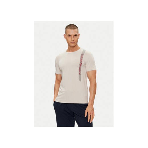 Emporio Armani Underwear T-Shirt 111971 4R525 03155 Beżowy Slim Fit ze sklepu MODIVO w kategorii T-shirty męskie - zdjęcie 171568622