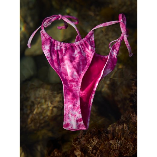 GATE Majtki bikini z nadrukiem tie-dye - dół 34 Gate 34 gateshop wyprzedaż
