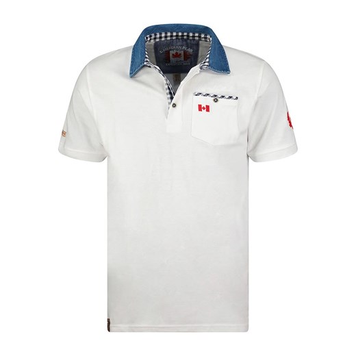 Canadian Peak Koszulka polo &quot;Kerwineak&quot; w kolorze białym Canadian Peak S okazyjna cena Limango Polska