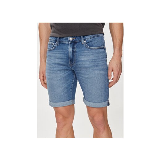 Only & Sons Szorty jeansowe Ply 22028772 Niebieski Slim Fit ze sklepu MODIVO w kategorii Spodenki męskie - zdjęcie 171569891