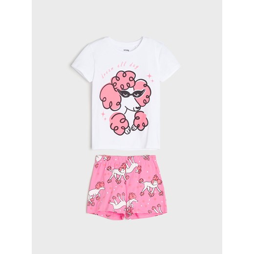 Wielokolorowa piżama dziecięce Sinsay 